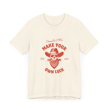 Make Your Own Luck - Red Logo