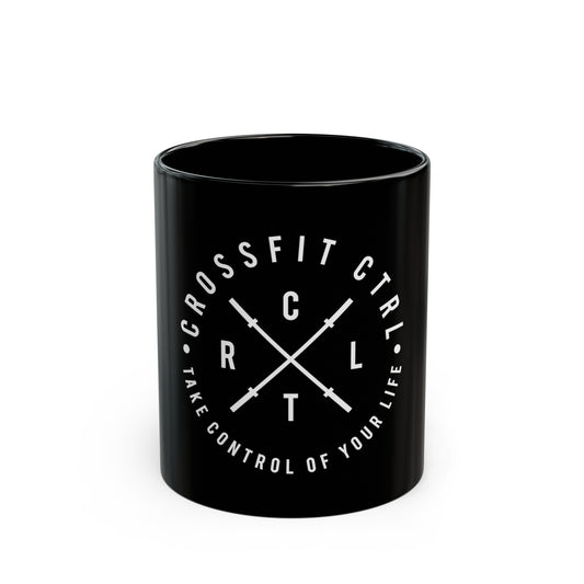 CTRL Logo Black Mug 11oz